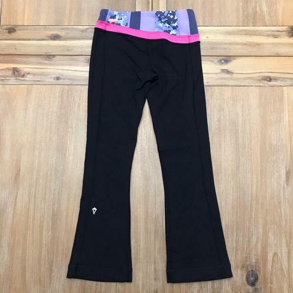 Ivivva Pants - Ivivva by Lululemon Crop Yoga Pants- Reversible